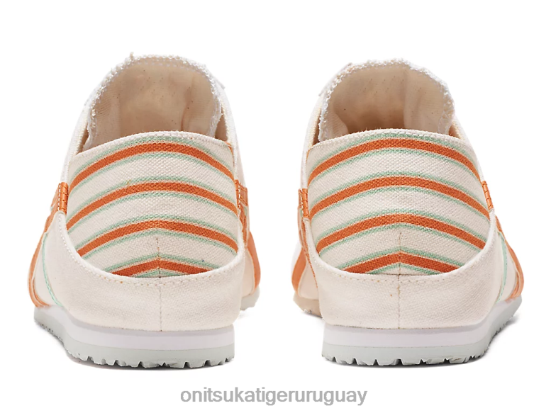 Onitsuka Tiger méxico 66 paraty unisexo J06BX25 blanco/naranja óxido zapatos