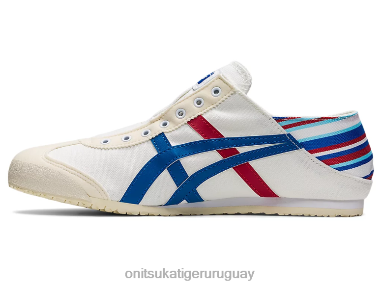 Onitsuka Tiger méxico 66 paraty unisexo J06BX341 blanco/azul clásico zapatos