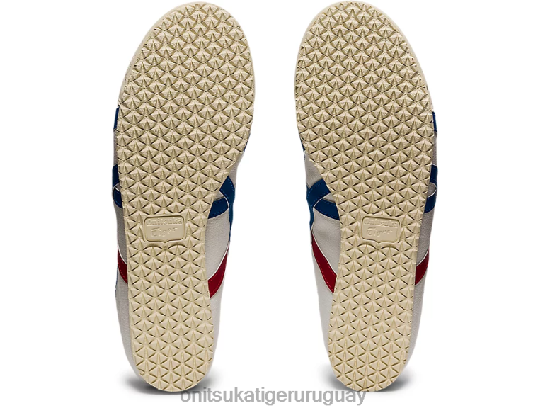 Onitsuka Tiger méxico 66 paraty unisexo J06BX341 blanco/azul clásico zapatos