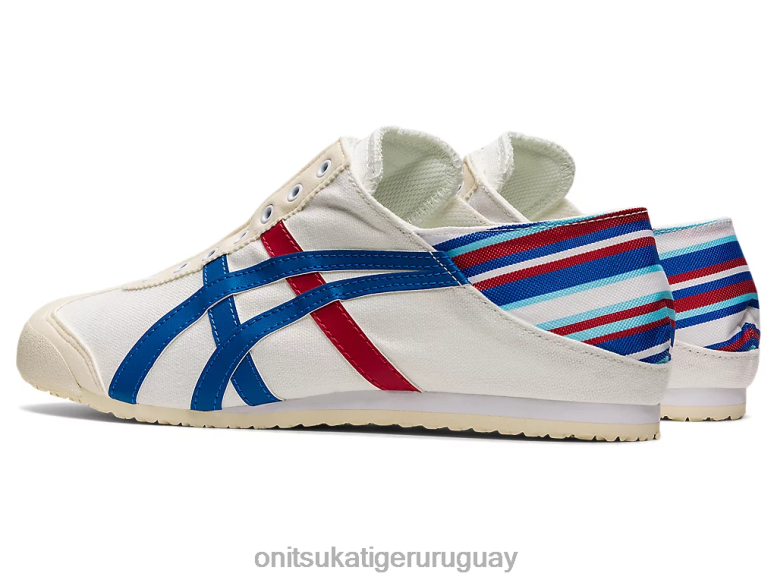 Onitsuka Tiger méxico 66 paraty unisexo J06BX341 blanco/azul clásico zapatos