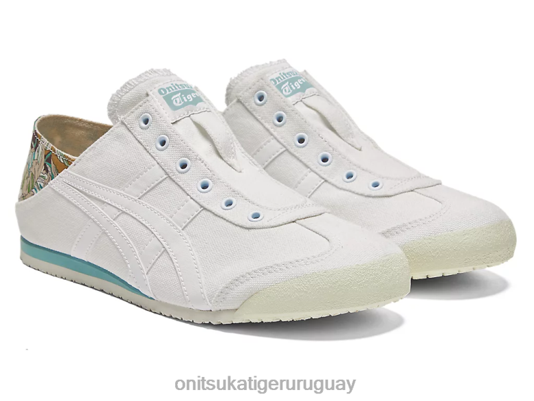 Onitsuka Tiger méxico 66 paraty unisexo J06BX48 blanco/acero claro zapatos