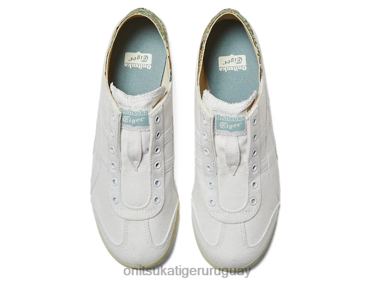 Onitsuka Tiger méxico 66 paraty unisexo J06BX48 blanco/acero claro zapatos