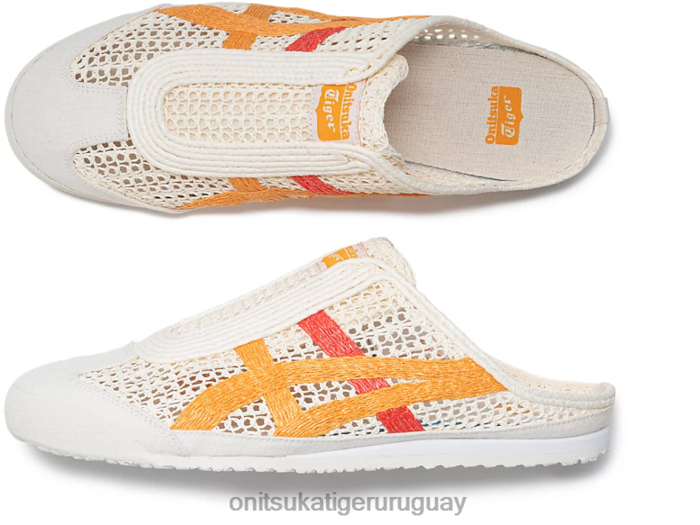 Onitsuka Tiger méxico 66 sabot unisexo J06BX122 crema/ámbar zapatos