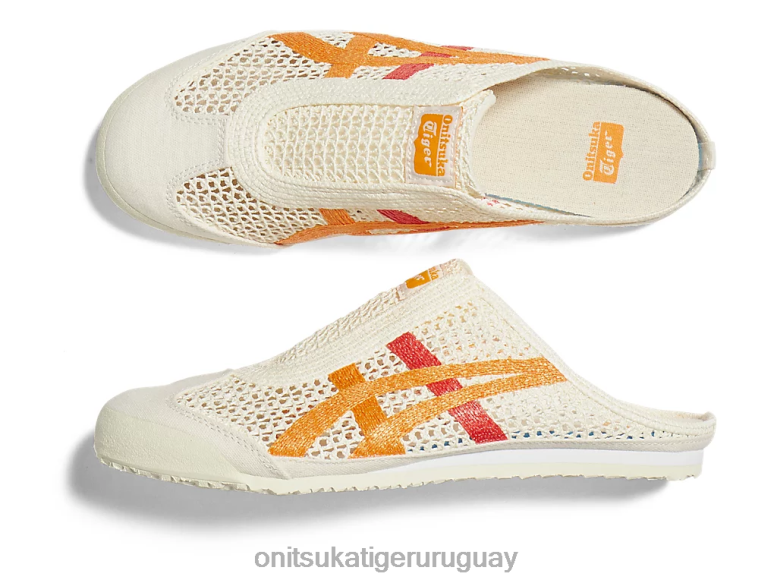Onitsuka Tiger méxico 66 sabot unisexo J06BX31 crema/ámbar zapatos