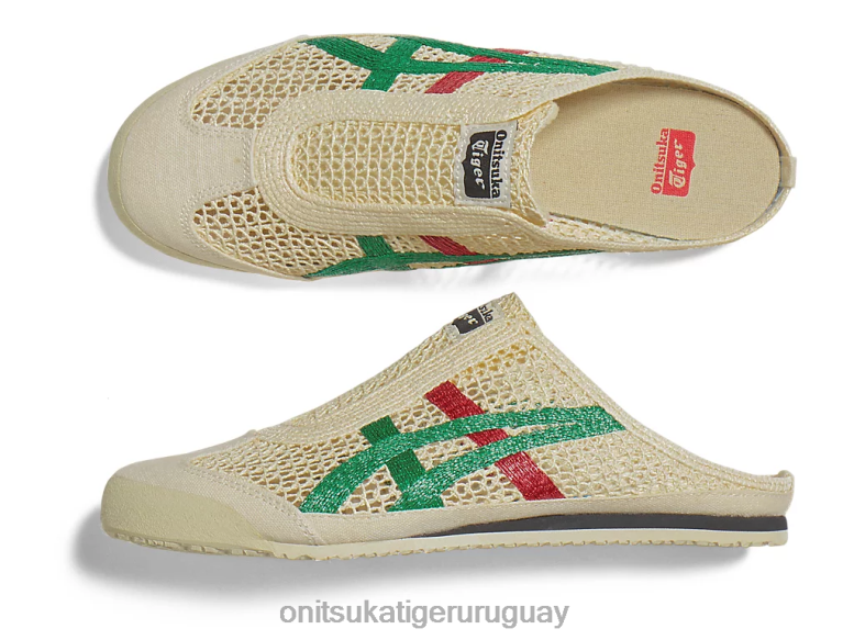 Onitsuka Tiger méxico 66 sabot unisexo J06BX34 crema/col rizada zapatos
