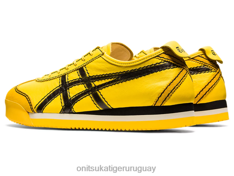 Onitsuka Tiger méxico 66 sd pf unisexo J06BX270 tai chi amarillo/negro zapatos