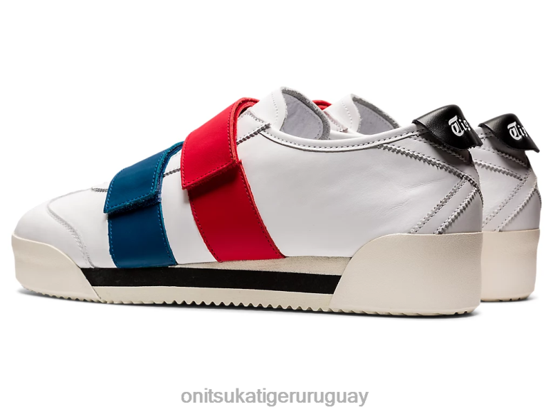 Onitsuka Tiger méxico 66 sd pf unisexo J06BX551 blanco/rojo clásico zapatos