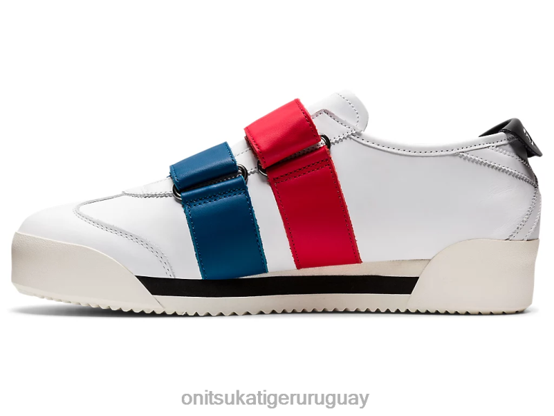 Onitsuka Tiger méxico 66 sd pf unisexo J06BX551 blanco/rojo clásico zapatos