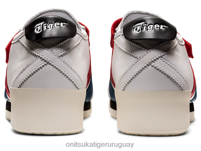 Onitsuka Tiger méxico 66 sd pf unisexo J06BX551 blanco/rojo clásico zapatos