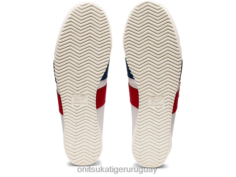 Onitsuka Tiger méxico 66 sd pf unisexo J06BX551 blanco/rojo clásico zapatos