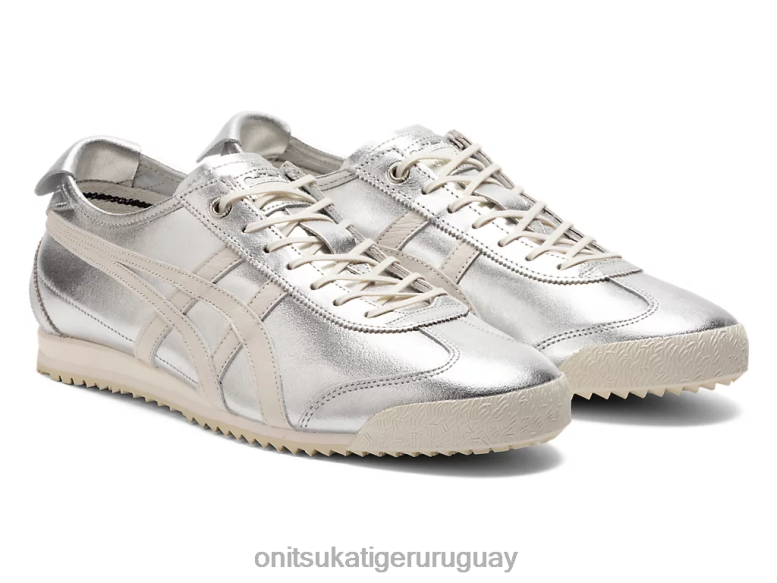 Onitsuka Tiger méxico 66 sd unisexo J06BX108 plata pura/crema zapatos