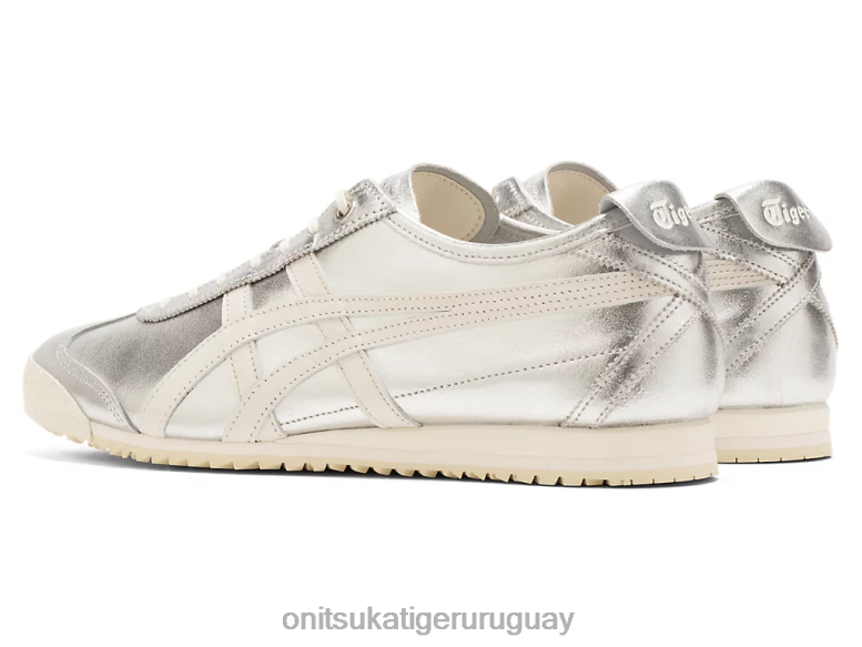 Onitsuka Tiger méxico 66 sd unisexo J06BX108 plata pura/crema zapatos