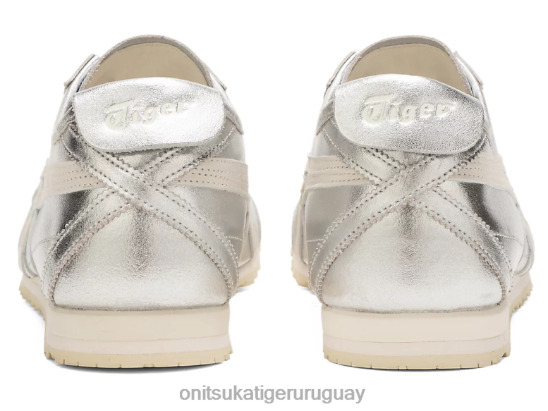 Onitsuka Tiger méxico 66 sd unisexo J06BX108 plata pura/crema zapatos