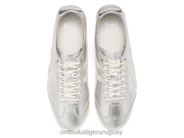 Onitsuka Tiger méxico 66 sd unisexo J06BX108 plata pura/crema zapatos