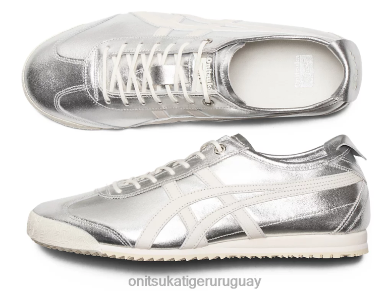 Onitsuka Tiger méxico 66 sd unisexo J06BX108 plata pura/crema zapatos