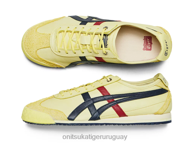 Onitsuka Tiger méxico 66 sd unisexo J06BX116 amarillo fruncido/chaquetón zapatos
