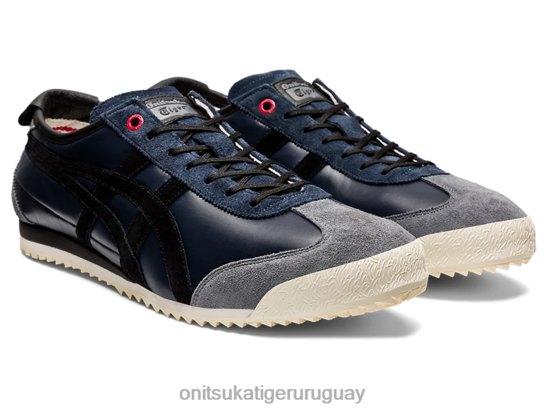 Onitsuka Tiger méxico 66 sd unisexo J06BX58 azul marino hierro/negro zapatos