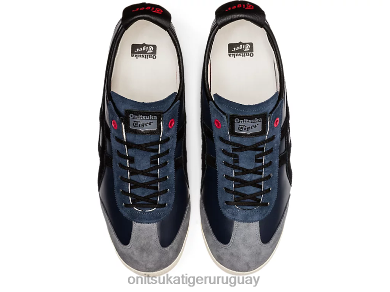 Onitsuka Tiger méxico 66 sd unisexo J06BX58 azul marino hierro/negro zapatos