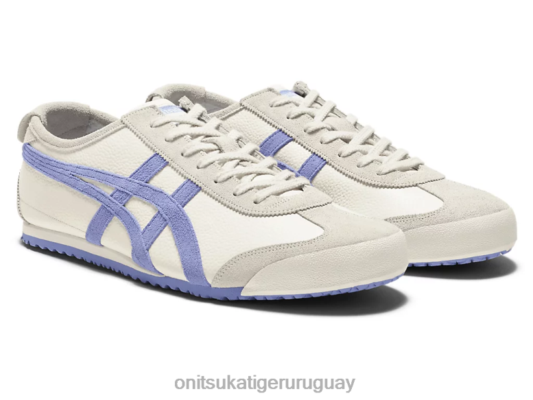 Onitsuka Tiger méxico 66 vin unisexo J06BX82 tormenta crema/violeta zapatos