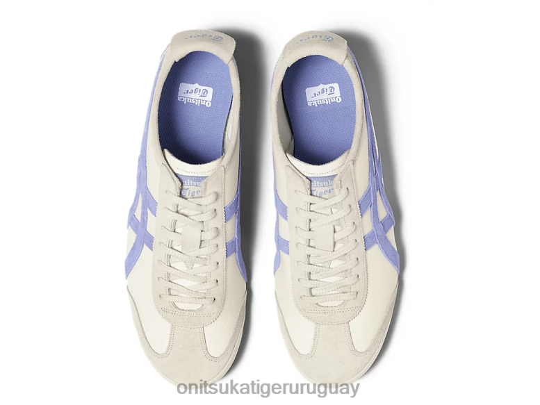 Onitsuka Tiger méxico 66 vin unisexo J06BX82 tormenta crema/violeta zapatos