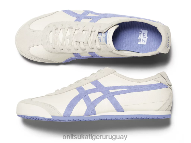Onitsuka Tiger méxico 66 vin unisexo J06BX82 tormenta crema/violeta zapatos