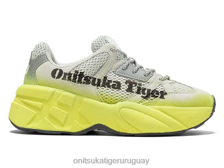 Onitsuka Tiger p-entrenador unisexo J06BX79 sombra polar/amarillo apiñado zapatos