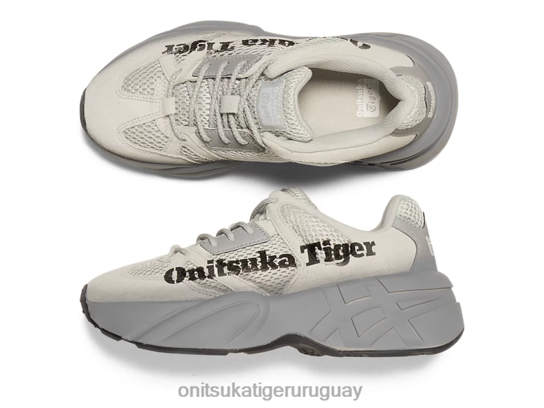 Onitsuka Tiger p-entrenador unisexo J06BX84 sombra polar/lámina de roca zapatos