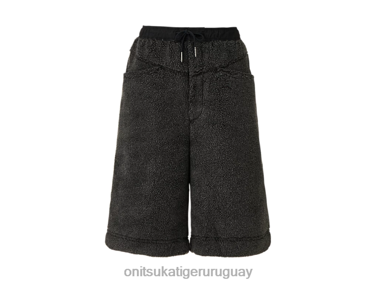 Onitsuka Tiger pantalones cortos hombres J06BX462 negro ropa