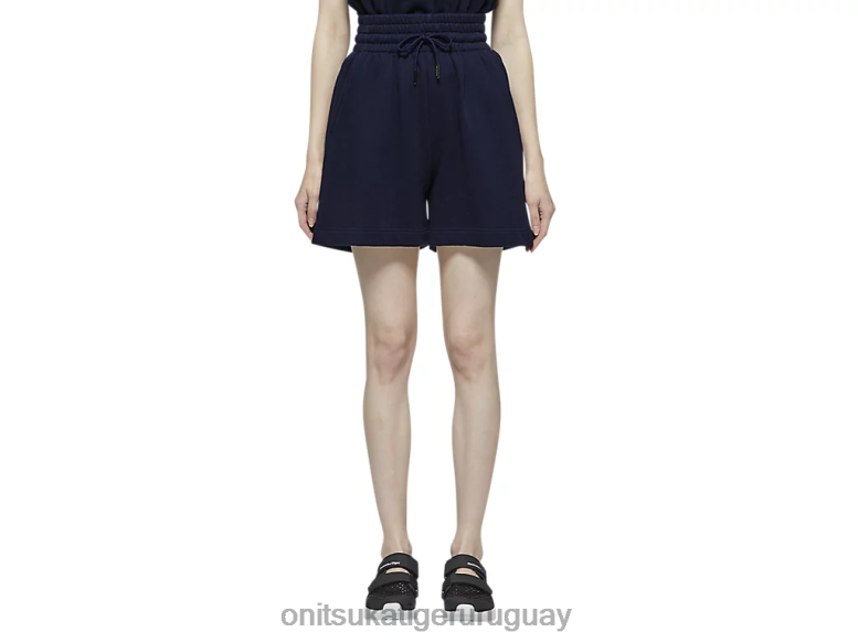 Onitsuka Tiger pantalones cortos mujer J06BX613 azul marino oscuro ropa