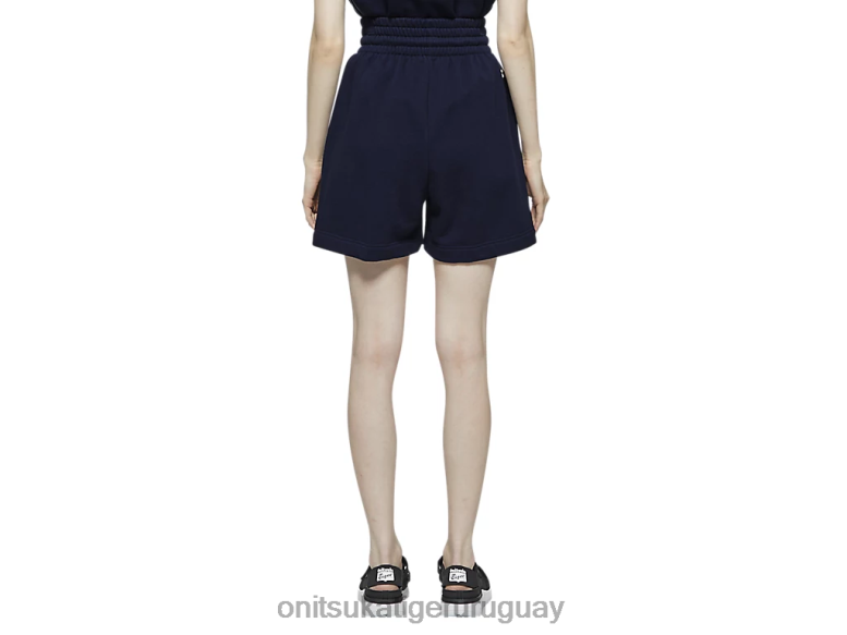Onitsuka Tiger pantalones cortos mujer J06BX613 azul marino oscuro ropa