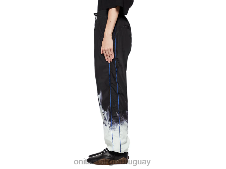 Onitsuka Tiger pantalones de chándal hombres J06BX459 azul negro ropa