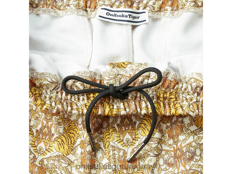 Onitsuka Tiger pantalones de chándal unisexo J06BX413 blanquecino ropa