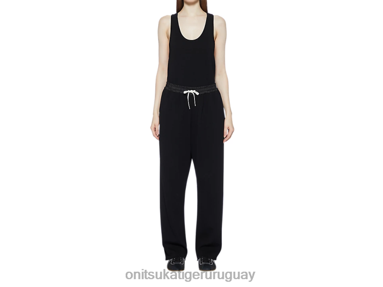 Onitsuka Tiger pantalones de punto mujer J06BX512 negro ropa