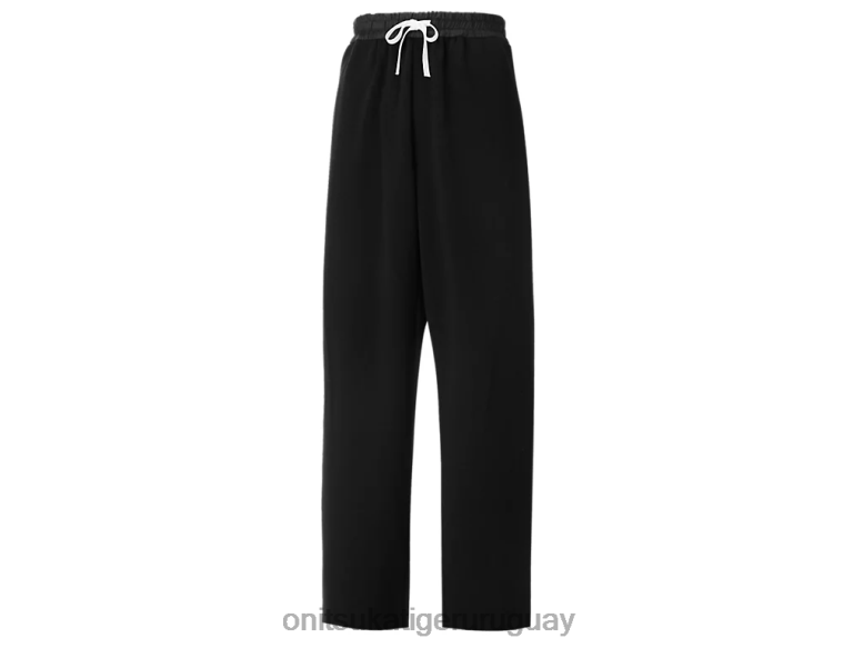 Onitsuka Tiger pantalones de punto mujer J06BX512 negro ropa