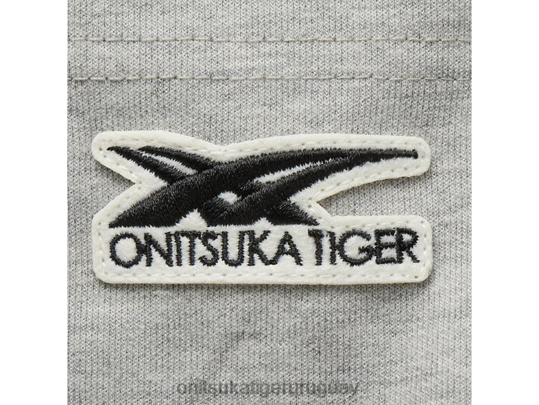 Onitsuka Tiger pantalones deportivos unisexo J06BX473 cuero gris ropa