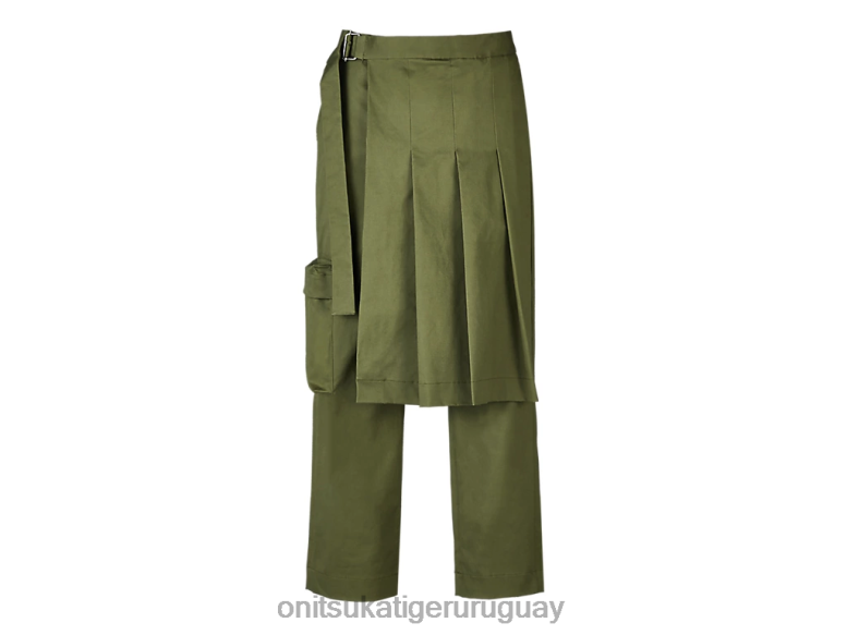 Onitsuka Tiger pantalones hombres J06BX378 caqui ropa