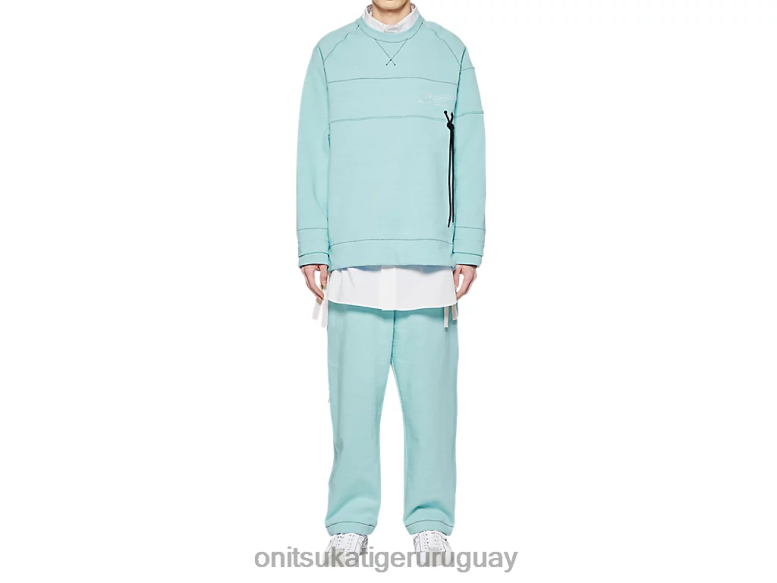 Onitsuka Tiger pantalones hombres J06BX389 azul claro ropa