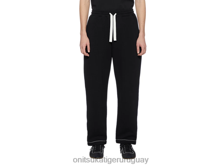 Onitsuka Tiger pantalones hombres J06BX393 negro ropa