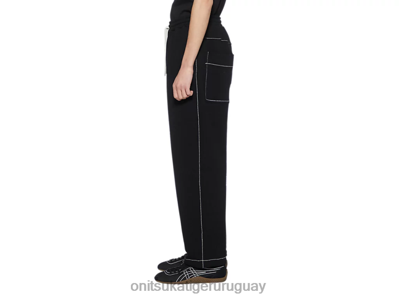 Onitsuka Tiger pantalones hombres J06BX393 negro ropa