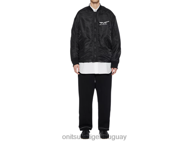 Onitsuka Tiger pantalones hombres J06BX393 negro ropa