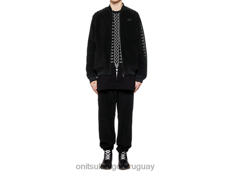 Onitsuka Tiger pantalones hombres J06BX425 blanco negro ropa