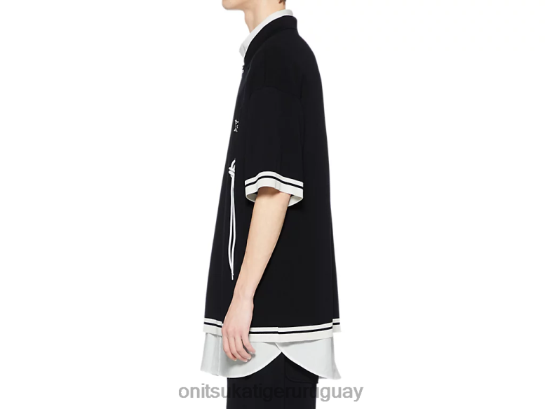 Onitsuka Tiger parte superior unisexo J06BX410 negro ropa