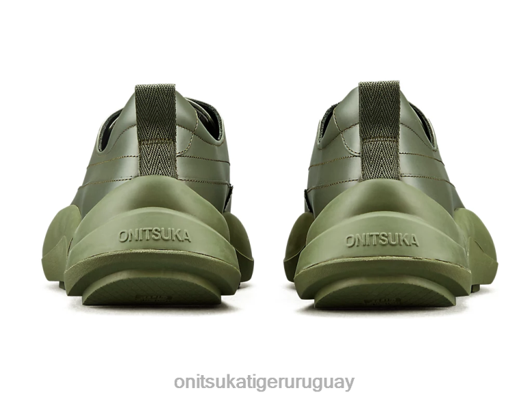 Onitsuka Tiger peluca unisexo J06BX14 verde bronce zapatos