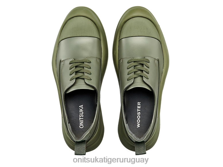 Onitsuka Tiger peluca unisexo J06BX14 verde bronce zapatos