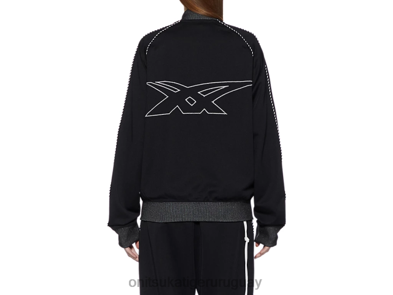 Onitsuka Tiger pista superior unisexo J06BX412 negro ropa
