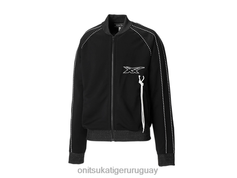 Onitsuka Tiger pista superior unisexo J06BX412 negro ropa