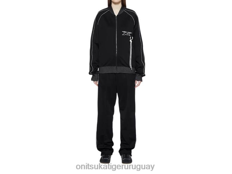 Onitsuka Tiger pista superior unisexo J06BX412 negro ropa