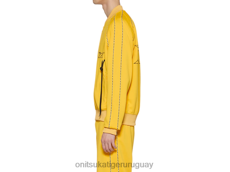 Onitsuka Tiger pista superior unisexo J06BX418 amarillo ropa