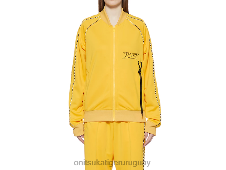 Onitsuka Tiger pista superior unisexo J06BX418 amarillo ropa