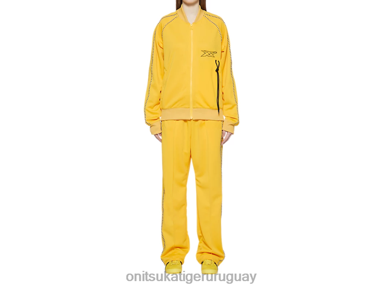 Onitsuka Tiger pista superior unisexo J06BX418 amarillo ropa